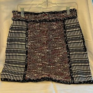 French Connection woven miniskirt